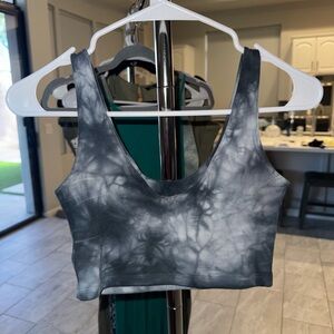 John Galt Tie-Dye Crop Top